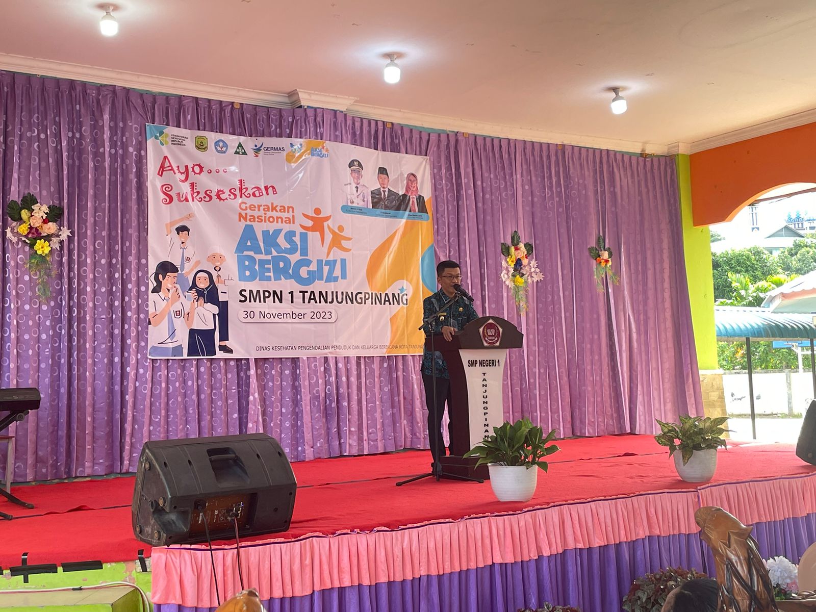 Aksi Bergizi Pemberian Tablet Tambah Darah, Hasan: Momen Tingkatkan Kesadaran Konsumsi Gizi Seimbang