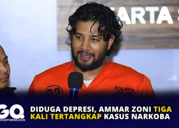 Diduga Depresi, Ammar Zoni Tiga Kali Tertangkap Kasus Narkoba
