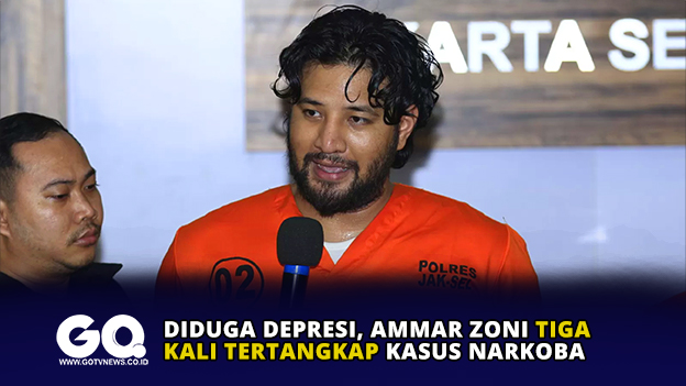 Diduga Depresi, Ammar Zoni Tiga Kali Tertangkap Kasus Narkoba