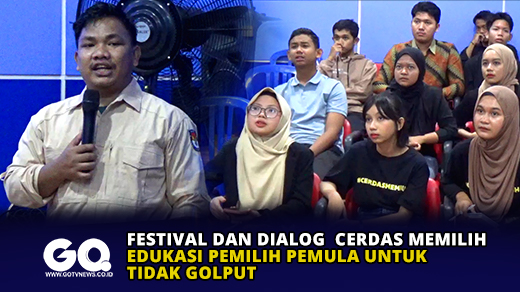 Festival dan Dialog Cerdas Memilih, Edukasi Pemilih Pemula untuk Tidak Golput