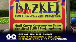 Gebyar Seni Meriahkan Hari Penyandang Disabilitas Internasional di Tanjungpinang