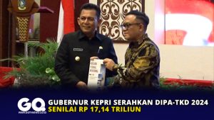 Gubernur Kepri Serahkan DIPA-TKD 2024 Senilai Rp 17,14 Triliun