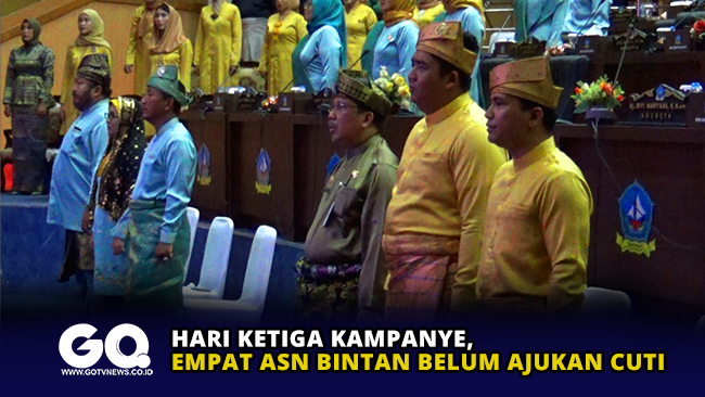 Hari Ketiga Kampanye, Empat ASN Bintan Belum Ajukan Cuti