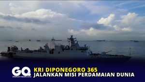 KRI Diponegoro 365 Jalankan Misi Perdamaian Dunia