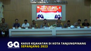 Kasus Kejahatan di Kota Tanjungpinang Sepanjang 2023