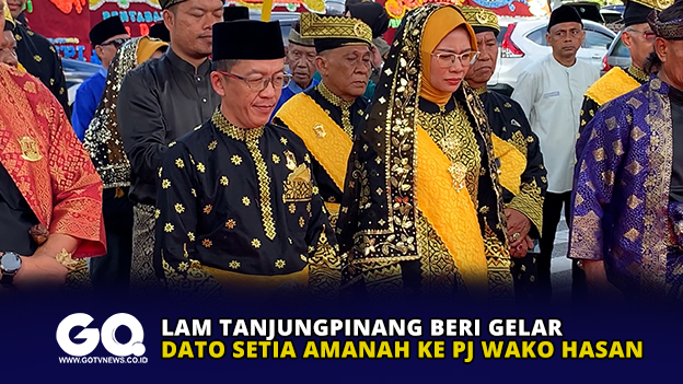 LAM Tanjungpinang Beri Gelar Dato Setia Amanah ke PJ Wako Hasan