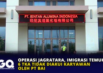 Operasi Jagratara, Imigrasi Temukan 6 TKA tidak Diakui Karyawan oleh PT BAI