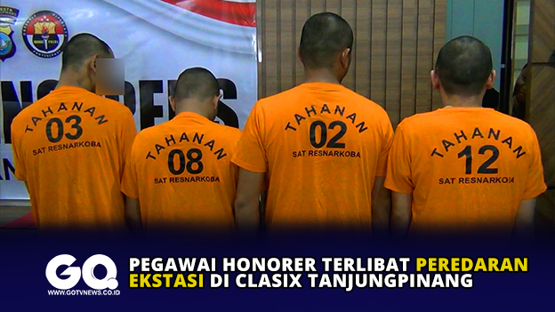 Pegawai Honorer Terlibat Peredaran Ekstasi di Clasix Tanjungpinang