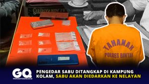 Pengedar Sabu Ditangkap di Kampung Kolam, Sabu akan Diedarkan ke Nelayan