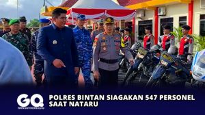 Polres Bintan Siagakan 547 Personel saat Nataru