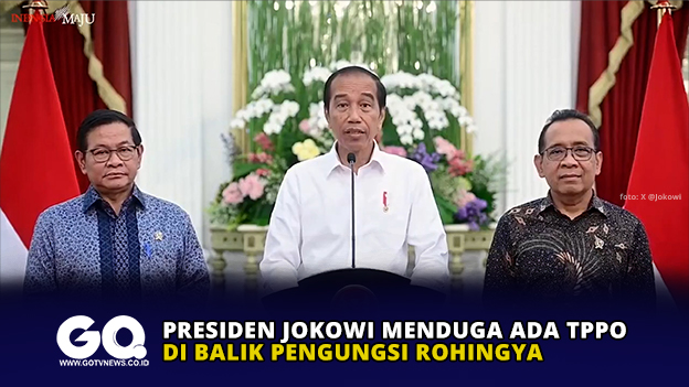 Presiden Jokowi Menduga Ada TPPO di Balik Pengungsi Rohingya