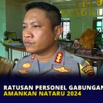 Ratusan Personel Gabungan Siap Amankan Nataru 2024