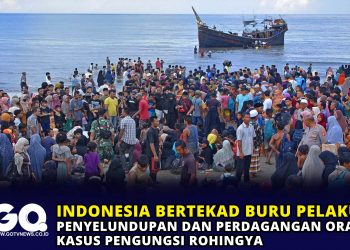 Indonesia Bertekad Buru Pelaku Penyelundupan dan Perdagangan Orang Kasus Pengungsi Rohingya