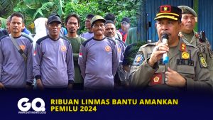 Ribuan Linmas Bantu Amankan Pemilu 2024