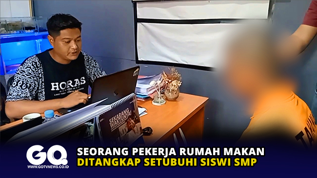 Seorang Pekerja Rumah Makan Ditangkap Setubuhi Siswi SMP