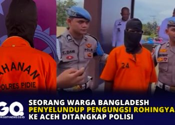 Seorang Warga Bangladesh Penyelundup Pengungsi Rohingya ke Aceh Ditangkap Polisi