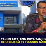Tahun 2023, BNN Kota Tanjungpinang Rehabilitasi 40 Pecandu Narkoba