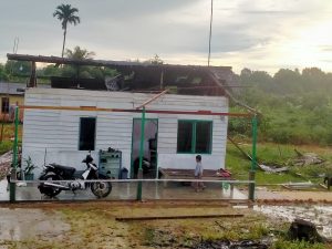 Satu Rumah Warga Tanjungpinang Rusak Diterjang Angin Puting Beliung
