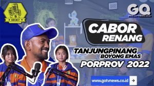 Cabor Renang Boyong Emas PORPROV Kepri 2022