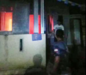 Diduga Anak Main Api, Sebuah Rumah di Tanjungpinang Terbakar