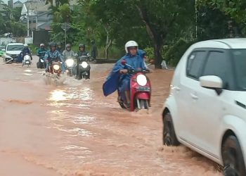 Siaga Bencana Banjir, BPBD Tanjungpinang Waspadai Curah Hujan dan Pasang Air Laut.