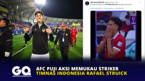 AFC Puji Aksi Memukau Striker Timnas Indonesia Rafael Struick