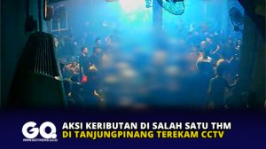 Aksi Keributan di Salah Satu THM di Tanjungpinang Terekam CCTV