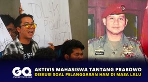 Aktivis Mahasiswa Tantang Prabowo Diskusi Soal Pelanggaran HAM di Masa Lalu