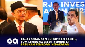 Balas Serangan Luhut dan Bahlil, Tom Lembong Sebut Keduanya Pasukan Pemadam Kebakaran