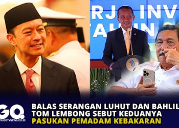 Balas Serangan Luhut dan Bahlil, Tom Lembong Sebut Keduanya Pasukan Pemadam Kebakaran