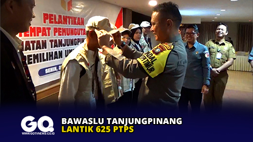 Bawaslu Tanjungpinang Lantik 625 PTPS