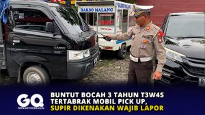 Buntut Bocah 3 Tahun Tewas Tertabrak Mobil Pick Up, Supir Dikenakan Wajib Lapor