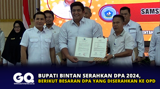 Bupati Bintan Serahkan DPA 2024, Berikut Besaran DPA yang Diserahkan ke OPD