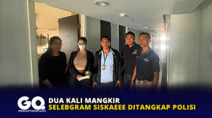 Dua Kali Mangkir, Selebgram Siskaeee Ditangkap Polisi