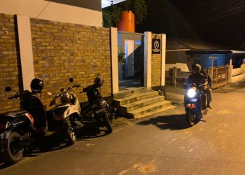 Seorang Pria di Tanjungpinang Ngamuk di Kafe Kateng Gang Pandan Batu 5.