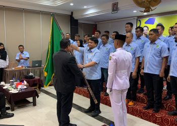 Ade Angga Resmi Ketuai Askot PSSI Tanjungpinang, Berikut Program Kerja Bakal Dijalankan.