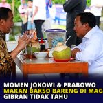 Momen Jokowi & Prabowo Makan Bakso Bareng di Magelang, Gibran Tidak Tahu