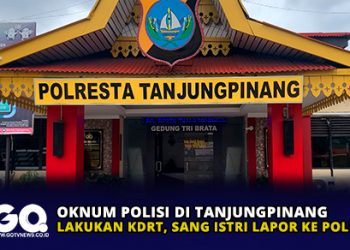 Oknum Polisi di Tanjungpinang Lakukan KDRT, Sang Istri Lapor ke Polisi