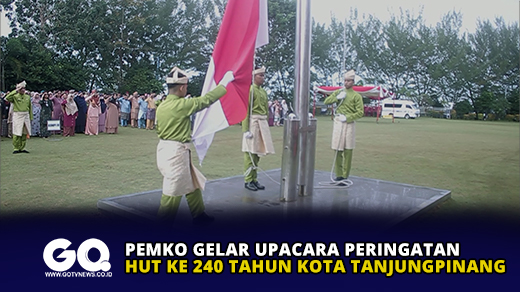 Pemko Gelar Upacara Peringatan HUT ke 240 Tahun Kota Tanjungpinang