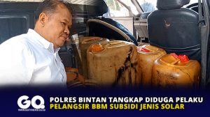 Polres Bintan Tangkap Diduga Pelaku Pelangsir BBM Subsidi Jenis Solar
