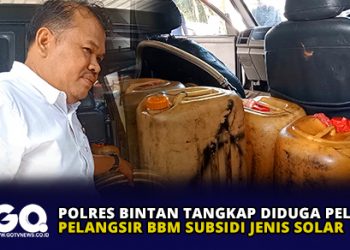 Polres Bintan Tangkap Diduga Pelaku Pelangsir BBM Subsidi Jenis Solar