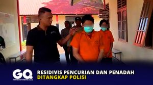 Residivis Pencurian dan Penadah Ditangkap Polisi