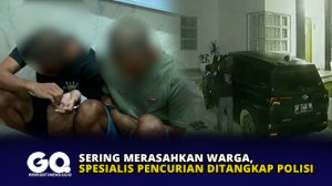 Sering Merasahkan Warga, Spesialis Pencurian Ditangkap Polisi