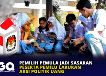 Pemilih Pemula Jadi Sasaran Peserta Pemilu Lakukan Aksi Politik Uang