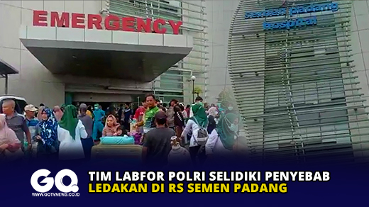 Tim Labfor Polri Selidiki Penyebab Ledakan di RS Semen Padang