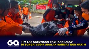 Tim SAR Gabungan Pastikan Jasad di Sungai Sudip adalah Rahmat Nur Hakim