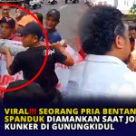 Viral, Seorang Pria Bentangkan Spanduk Diamankan saat Jokowi Kunker di Gunungkidul