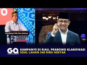 Kampanye di Riau, Prabowo Klarifikasi soal Lahan 340 Ribu Hektar