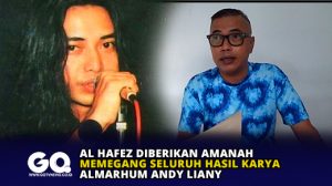 Al Hafez Diberikan Amanah Memegang Seluruh Hasil Karya Almarhum Andy Liany