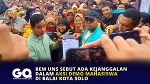 BEM UNS Sebut Ada Kejanggalan dalam Aksi Demo Mahasiswa di Balai Kota Solo